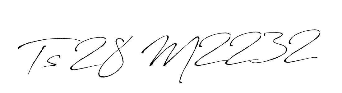 Also we have Ts 28 M2232 name is the best signature style. Create professional handwritten signature collection using Antro_Vectra autograph style. Ts 28 M2232 signature style 6 images and pictures png