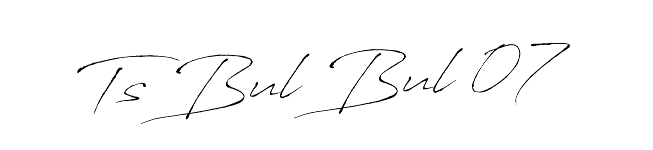 Make a beautiful signature design for name Ts Bul Bul 07. Use this online signature maker to create a handwritten signature for free. Ts Bul Bul 07 signature style 6 images and pictures png