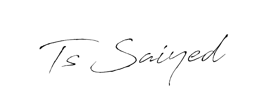 Antro_Vectra is a professional signature style that is perfect for those who want to add a touch of class to their signature. It is also a great choice for those who want to make their signature more unique. Get Ts Saiyed name to fancy signature for free. Ts Saiyed signature style 6 images and pictures png