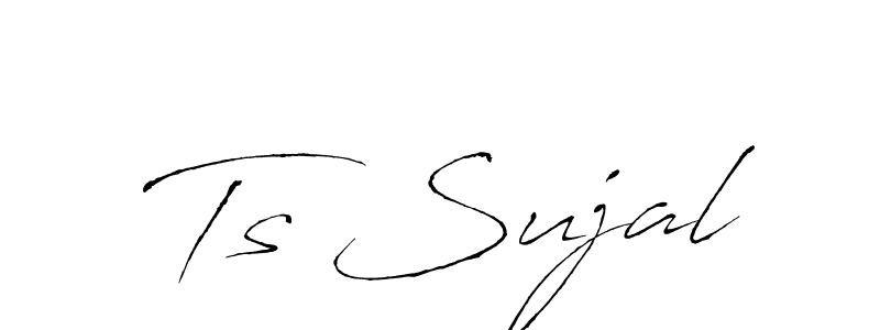 if you are searching for the best signature style for your name Ts Sujal. so please give up your signature search. here we have designed multiple signature styles  using Antro_Vectra. Ts Sujal signature style 6 images and pictures png