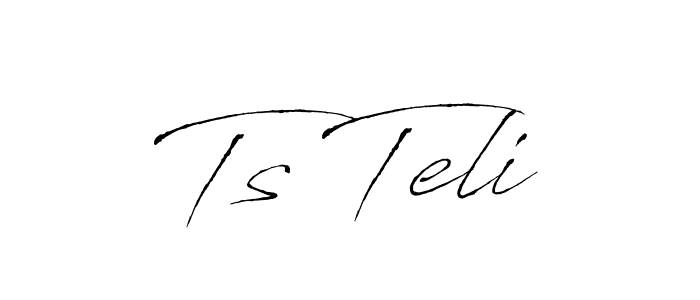 Make a beautiful signature design for name Ts Teli. Use this online signature maker to create a handwritten signature for free. Ts Teli signature style 6 images and pictures png