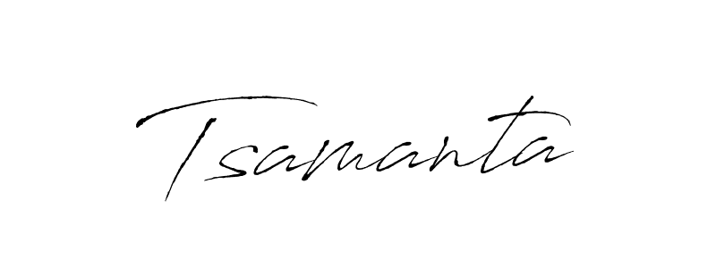 Also You can easily find your signature by using the search form. We will create Tsamanta name handwritten signature images for you free of cost using Antro_Vectra sign style. Tsamanta signature style 6 images and pictures png