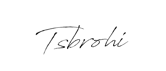 How to Draw Tsbrohi signature style? Antro_Vectra is a latest design signature styles for name Tsbrohi. Tsbrohi signature style 6 images and pictures png