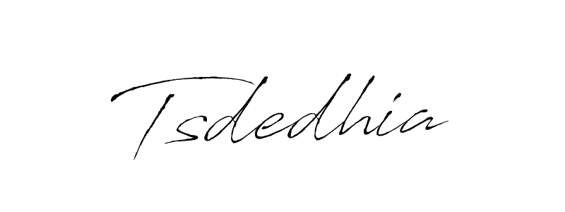 Also we have Tsdedhia name is the best signature style. Create professional handwritten signature collection using Antro_Vectra autograph style. Tsdedhia signature style 6 images and pictures png