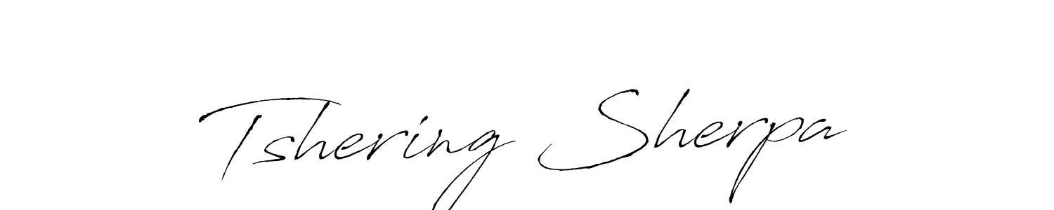The best way (Antro_Vectra) to make a short signature is to pick only two or three words in your name. The name Tshering Sherpa include a total of six letters. For converting this name. Tshering Sherpa signature style 6 images and pictures png