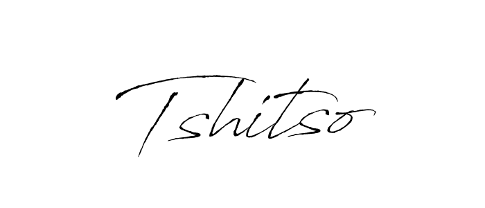 How to make Tshitso signature? Antro_Vectra is a professional autograph style. Create handwritten signature for Tshitso name. Tshitso signature style 6 images and pictures png