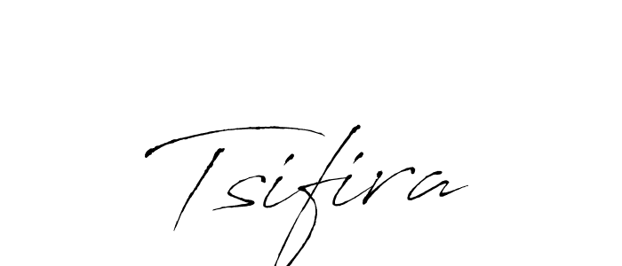 Tsifira stylish signature style. Best Handwritten Sign (Antro_Vectra) for my name. Handwritten Signature Collection Ideas for my name Tsifira. Tsifira signature style 6 images and pictures png