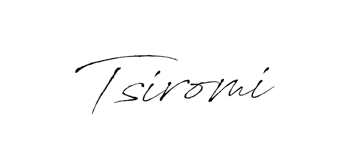 Tsiromi stylish signature style. Best Handwritten Sign (Antro_Vectra) for my name. Handwritten Signature Collection Ideas for my name Tsiromi. Tsiromi signature style 6 images and pictures png