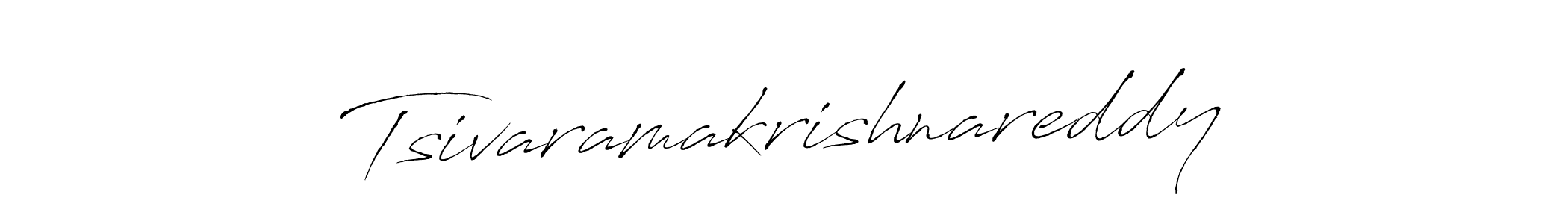 Tsivaramakrishnareddy stylish signature style. Best Handwritten Sign (Antro_Vectra) for my name. Handwritten Signature Collection Ideas for my name Tsivaramakrishnareddy. Tsivaramakrishnareddy signature style 6 images and pictures png