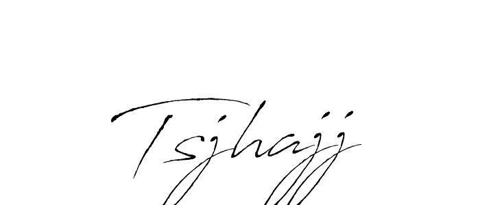 Use a signature maker to create a handwritten signature online. With this signature software, you can design (Antro_Vectra) your own signature for name Tsjhajj. Tsjhajj signature style 6 images and pictures png