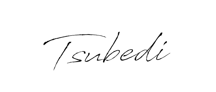 How to make Tsubedi signature? Antro_Vectra is a professional autograph style. Create handwritten signature for Tsubedi name. Tsubedi signature style 6 images and pictures png