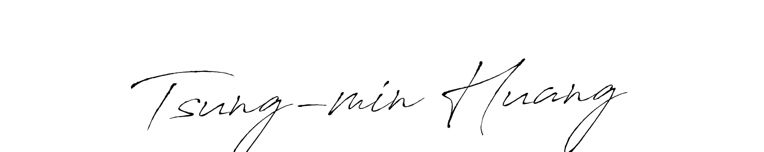 It looks lik you need a new signature style for name Tsung-min Huang. Design unique handwritten (Antro_Vectra) signature with our free signature maker in just a few clicks. Tsung-min Huang signature style 6 images and pictures png