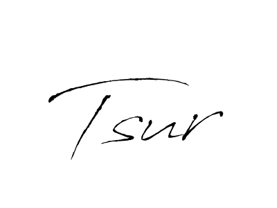 Make a beautiful signature design for name Tsur. With this signature (Antro_Vectra) style, you can create a handwritten signature for free. Tsur signature style 6 images and pictures png