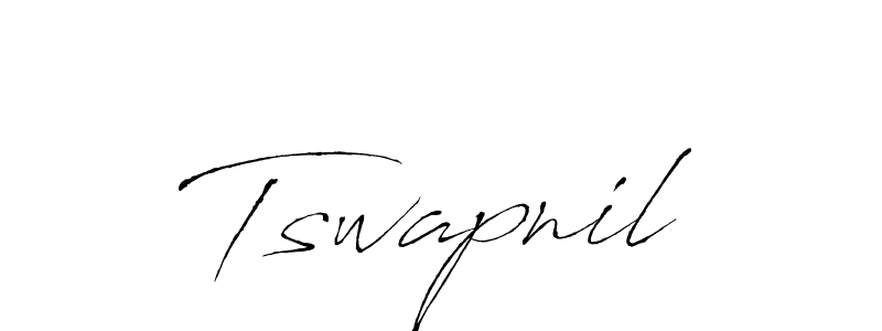 The best way (Antro_Vectra) to make a short signature is to pick only two or three words in your name. The name Tswapnil include a total of six letters. For converting this name. Tswapnil signature style 6 images and pictures png
