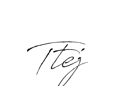Create a beautiful signature design for name Ttej. With this signature (Antro_Vectra) fonts, you can make a handwritten signature for free. Ttej signature style 6 images and pictures png