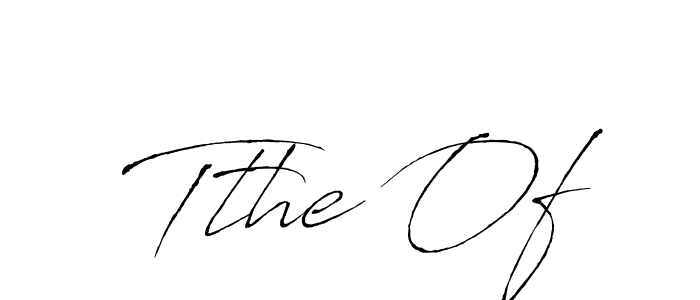Design your own signature with our free online signature maker. With this signature software, you can create a handwritten (Antro_Vectra) signature for name Tthe Of. Tthe Of signature style 6 images and pictures png