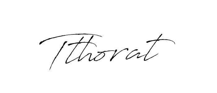 Design your own signature with our free online signature maker. With this signature software, you can create a handwritten (Antro_Vectra) signature for name Tthorat. Tthorat signature style 6 images and pictures png