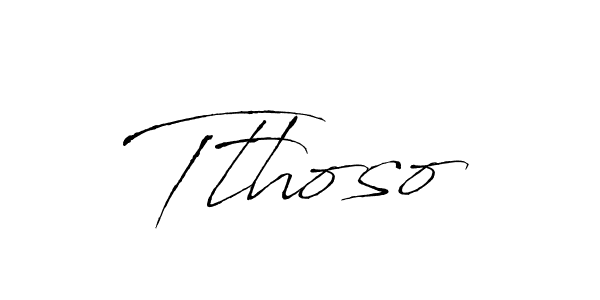 Tthoso stylish signature style. Best Handwritten Sign (Antro_Vectra) for my name. Handwritten Signature Collection Ideas for my name Tthoso. Tthoso signature style 6 images and pictures png