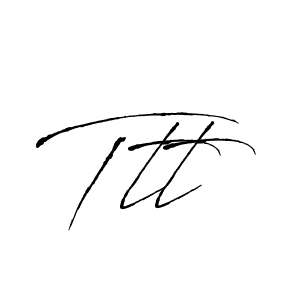 Also You can easily find your signature by using the search form. We will create Ttt name handwritten signature images for you free of cost using Antro_Vectra sign style. Ttt signature style 6 images and pictures png