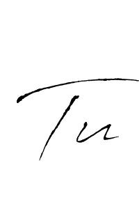 Use a signature maker to create a handwritten signature online. With this signature software, you can design (Antro_Vectra) your own signature for name Tu. Tu signature style 6 images and pictures png