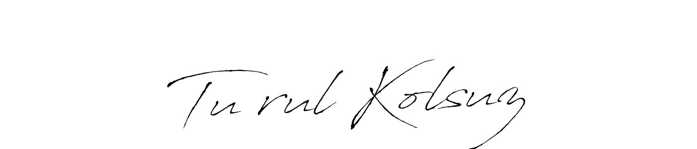 Best and Professional Signature Style for Tuğrul Kolsuz. Antro_Vectra Best Signature Style Collection. Tuğrul Kolsuz signature style 6 images and pictures png