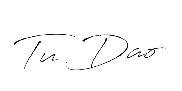 Antro_Vectra is a professional signature style that is perfect for those who want to add a touch of class to their signature. It is also a great choice for those who want to make their signature more unique. Get Tu Dao name to fancy signature for free. Tu Dao signature style 6 images and pictures png