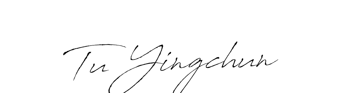 Once you've used our free online signature maker to create your best signature Antro_Vectra style, it's time to enjoy all of the benefits that Tu Yingchun name signing documents. Tu Yingchun signature style 6 images and pictures png