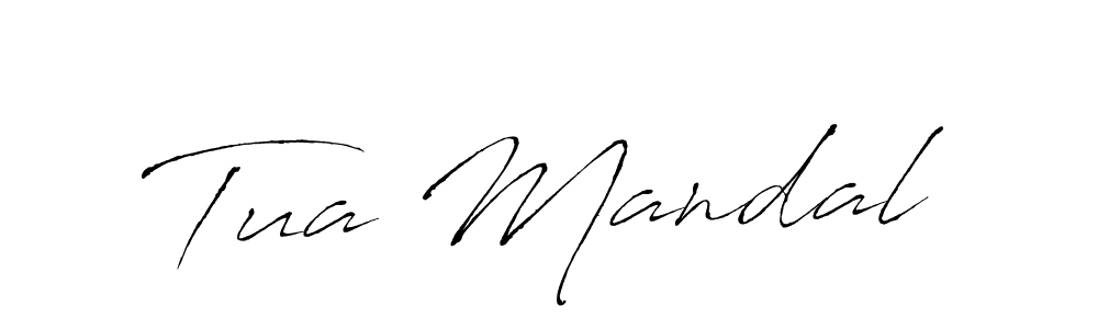 Antro_Vectra is a professional signature style that is perfect for those who want to add a touch of class to their signature. It is also a great choice for those who want to make their signature more unique. Get Tua Mandal name to fancy signature for free. Tua Mandal signature style 6 images and pictures png