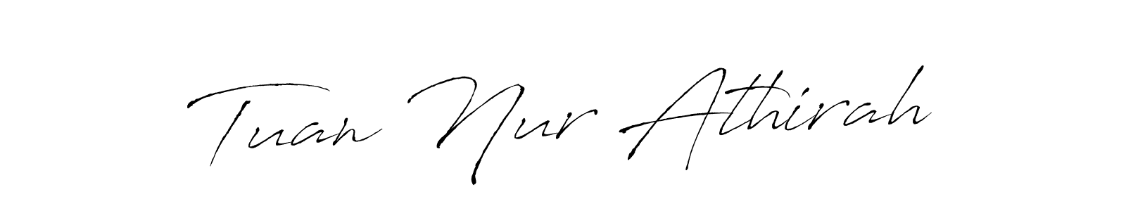 Make a beautiful signature design for name Tuan Nur Athirah. Use this online signature maker to create a handwritten signature for free. Tuan Nur Athirah signature style 6 images and pictures png