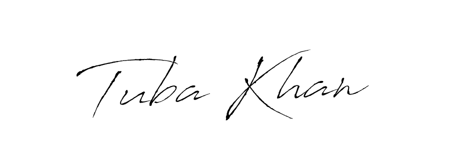 Make a beautiful signature design for name Tuba Khan. Use this online signature maker to create a handwritten signature for free. Tuba Khan signature style 6 images and pictures png