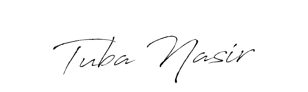 Tuba Nasir stylish signature style. Best Handwritten Sign (Antro_Vectra) for my name. Handwritten Signature Collection Ideas for my name Tuba Nasir. Tuba Nasir signature style 6 images and pictures png