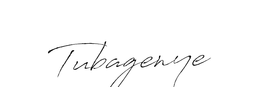How to make Tubagenye signature? Antro_Vectra is a professional autograph style. Create handwritten signature for Tubagenye name. Tubagenye signature style 6 images and pictures png