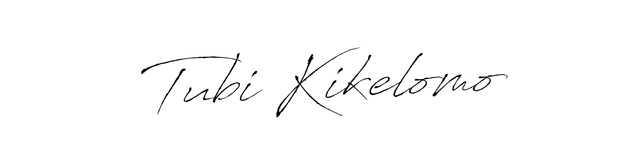 The best way (Antro_Vectra) to make a short signature is to pick only two or three words in your name. The name Tubi Kikelomo include a total of six letters. For converting this name. Tubi Kikelomo signature style 6 images and pictures png