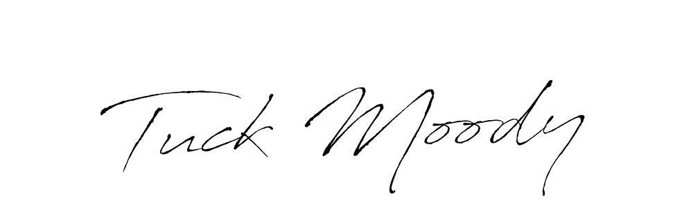 Design your own signature with our free online signature maker. With this signature software, you can create a handwritten (Antro_Vectra) signature for name Tuck Moody. Tuck Moody signature style 6 images and pictures png