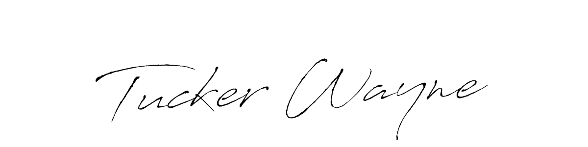 Antro_Vectra is a professional signature style that is perfect for those who want to add a touch of class to their signature. It is also a great choice for those who want to make their signature more unique. Get Tucker Wayne name to fancy signature for free. Tucker Wayne signature style 6 images and pictures png