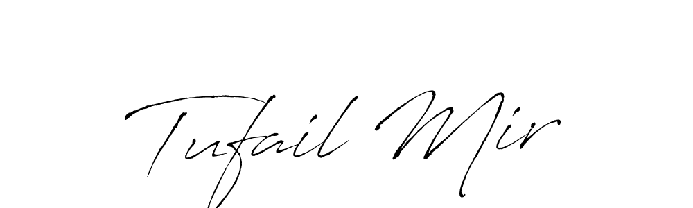 How to make Tufail Mir signature? Antro_Vectra is a professional autograph style. Create handwritten signature for Tufail Mir name. Tufail Mir signature style 6 images and pictures png