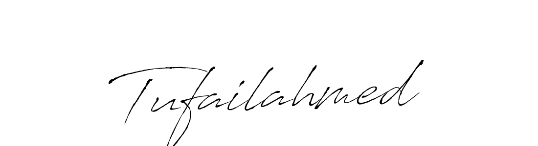 Create a beautiful signature design for name Tufailahmed. With this signature (Antro_Vectra) fonts, you can make a handwritten signature for free. Tufailahmed signature style 6 images and pictures png