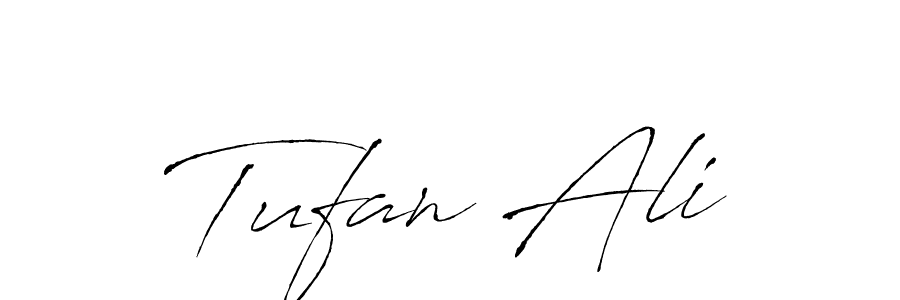 Antro_Vectra is a professional signature style that is perfect for those who want to add a touch of class to their signature. It is also a great choice for those who want to make their signature more unique. Get Tufan Ali name to fancy signature for free. Tufan Ali signature style 6 images and pictures png