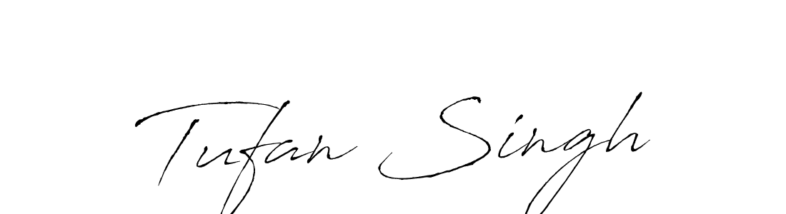 Use a signature maker to create a handwritten signature online. With this signature software, you can design (Antro_Vectra) your own signature for name Tufan Singh. Tufan Singh signature style 6 images and pictures png