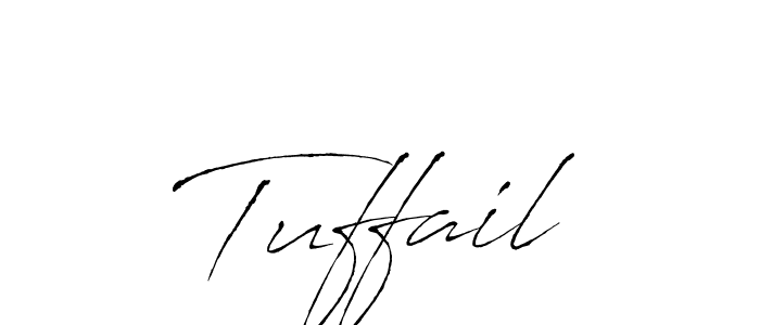 How to make Tuffail name signature. Use Antro_Vectra style for creating short signs online. This is the latest handwritten sign. Tuffail signature style 6 images and pictures png