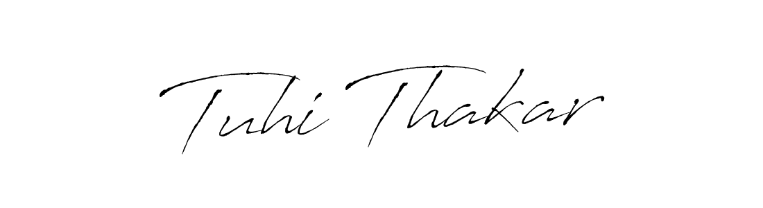 Once you've used our free online signature maker to create your best signature Antro_Vectra style, it's time to enjoy all of the benefits that Tuhi Thakar name signing documents. Tuhi Thakar signature style 6 images and pictures png