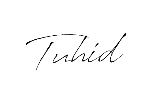 Make a beautiful signature design for name Tuhid. Use this online signature maker to create a handwritten signature for free. Tuhid signature style 6 images and pictures png