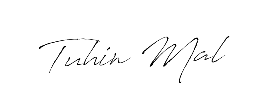 How to make Tuhin Mal signature? Antro_Vectra is a professional autograph style. Create handwritten signature for Tuhin Mal name. Tuhin Mal signature style 6 images and pictures png