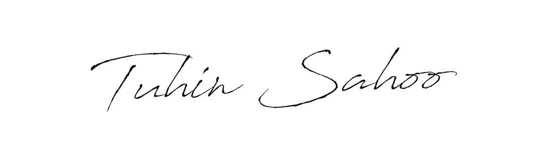 You should practise on your own different ways (Antro_Vectra) to write your name (Tuhin Sahoo) in signature. don't let someone else do it for you. Tuhin Sahoo signature style 6 images and pictures png