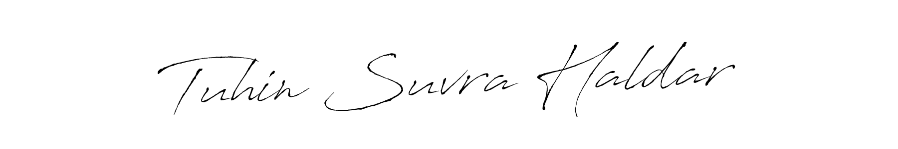 The best way (Antro_Vectra) to make a short signature is to pick only two or three words in your name. The name Tuhin Suvra Haldar include a total of six letters. For converting this name. Tuhin Suvra Haldar signature style 6 images and pictures png