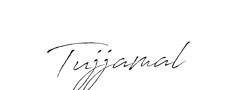 Create a beautiful signature design for name Tujjamal. With this signature (Antro_Vectra) fonts, you can make a handwritten signature for free. Tujjamal signature style 6 images and pictures png