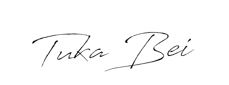 You should practise on your own different ways (Antro_Vectra) to write your name (Tuka Bei) in signature. don't let someone else do it for you. Tuka Bei signature style 6 images and pictures png