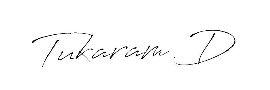 Create a beautiful signature design for name Tukaram D. With this signature (Antro_Vectra) fonts, you can make a handwritten signature for free. Tukaram D signature style 6 images and pictures png