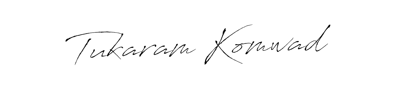 Create a beautiful signature design for name Tukaram Komwad. With this signature (Antro_Vectra) fonts, you can make a handwritten signature for free. Tukaram Komwad signature style 6 images and pictures png