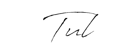 Build your personal autograph collection for name Tul with Antro_Vectra design. Browse, select, and save your favorites. Tul signature style 6 images and pictures png